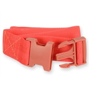 CINTURA fibbia in plastica - rossa