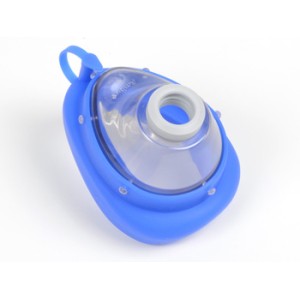 MASCHERINA AMBU NR. 5 - adulto blu