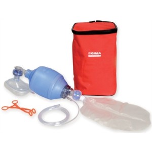 KIT PALLONE RIANIMATORE MONOUSO PVC - adulti