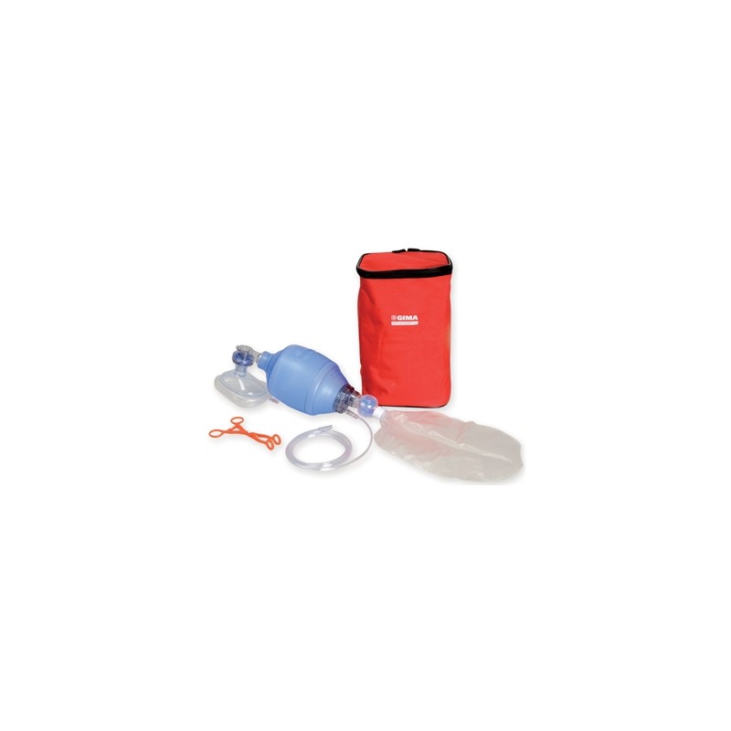 KIT PALLONE RIANIMATORE MONOUSO PVC - adulti