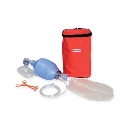 KIT PALLONE RIANIMATORE MONOUSO PVC - adulti
