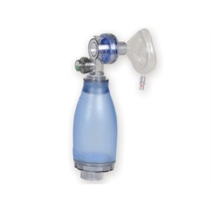 PALLONE IN SILICONE - neonatale - con mascherina