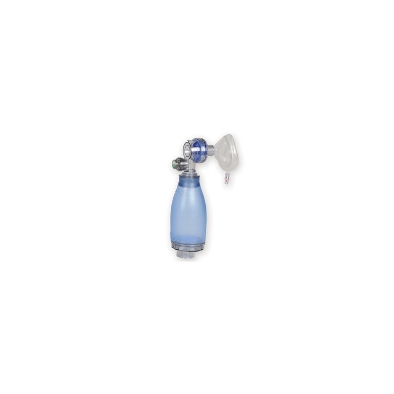 PALLONE IN SILICONE - neonatale - con mascherina