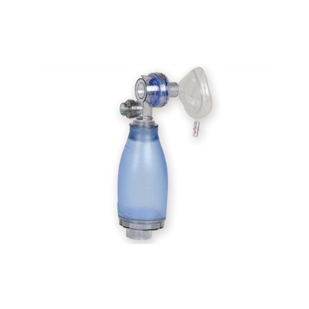PALLONE IN SILICONE - neonatale - con mascherina