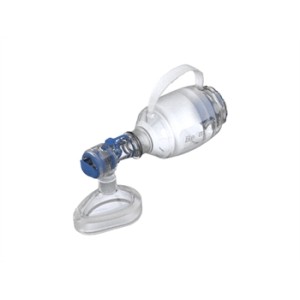 PALLONE RIANIMATORE IN SILICONE con maschera N. 3 - pediatrico