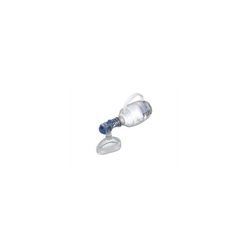 PALLONE RIANIMATORE IN SILICONE con maschera N. 3 - pediatrico