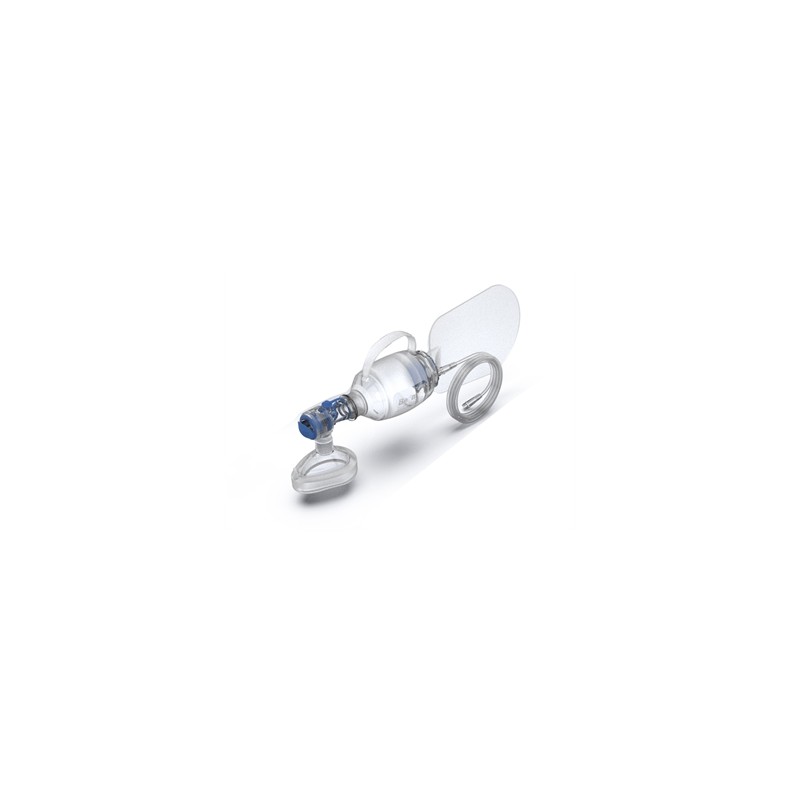 KIT PALLONE RIANIMATORE IN SILICONE con maschera N. 3 - pediatrico