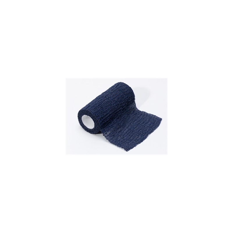 BENDA ELASTICA COESIVA 4 m x 8 cm - blu