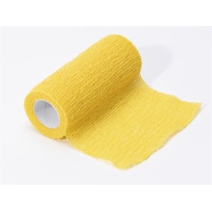 BENDA ELASTICA COESIVA 4 m x 8 cm - gialla