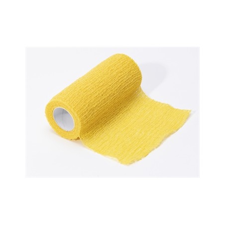 BENDA ELASTICA COESIVA 4 m x 8 cm - gialla