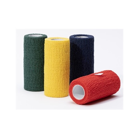 BENDA ELASTICA COESIVA 4 m x 10 cm - colori misti