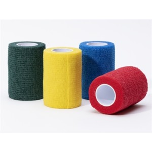 BENDA ELASTICA COESIVA TNT 4,5 m x 7,5 cm - mix 5 colori