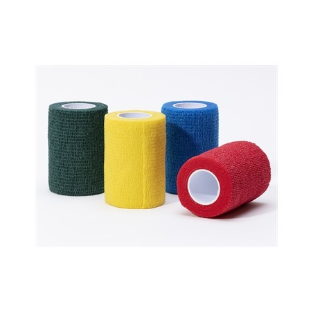 BENDA ELASTICA COESIVA TNT 4,5 m x 7,5 cm - mix 5 colori