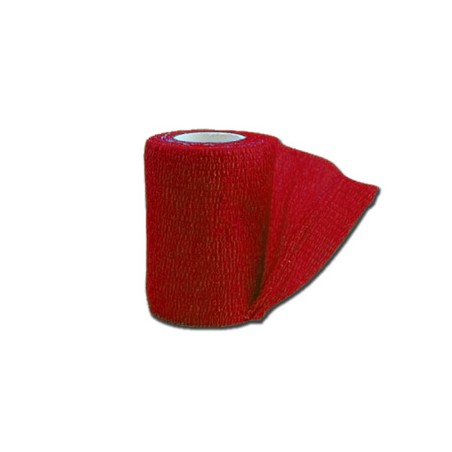 BENDA ELASTICA COESIVA TNT 4,5 m x 10 cm - rossa
