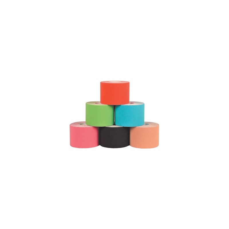 TAPING KINESIOLOGIA 5 m x 5 cm - mix 6 colori