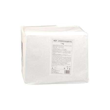 GARZA COTONE 30x30 cm - Classe IIa