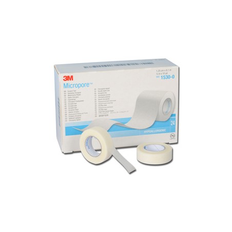 MICROPORE 3M - h 12,5 mm x 9,14 m