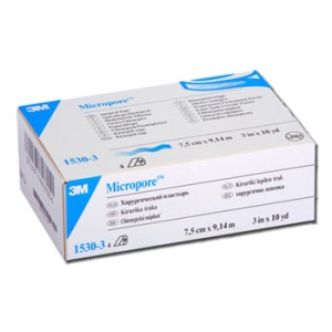 MICROPORE 3M - h 76 mm x 9,14 m