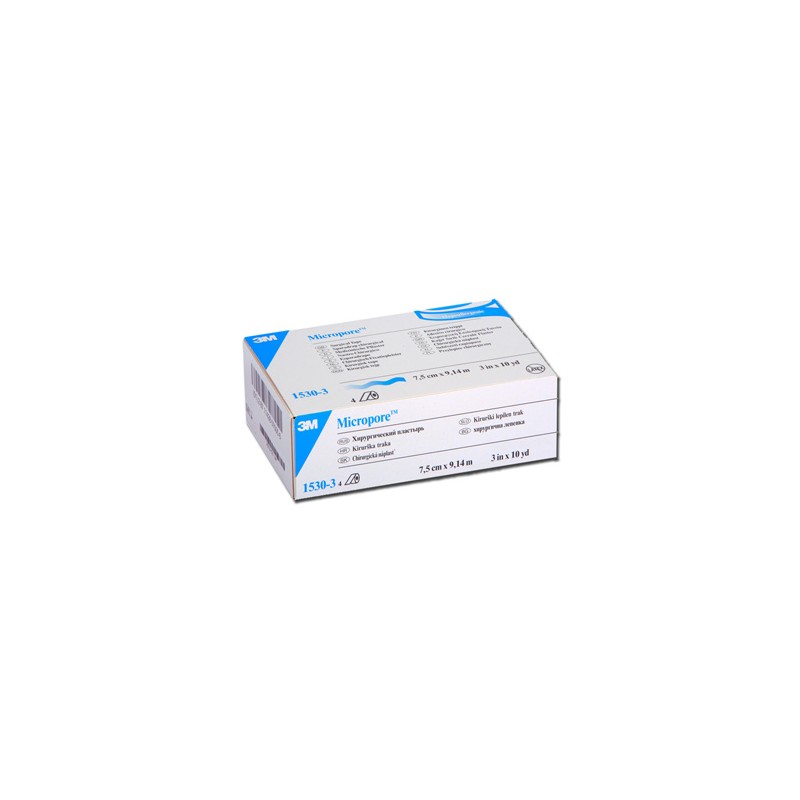MICROPORE 3M - h 76 mm x 9,14 m