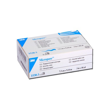 MICROPORE 3M - h 76 mm x 9,14 m