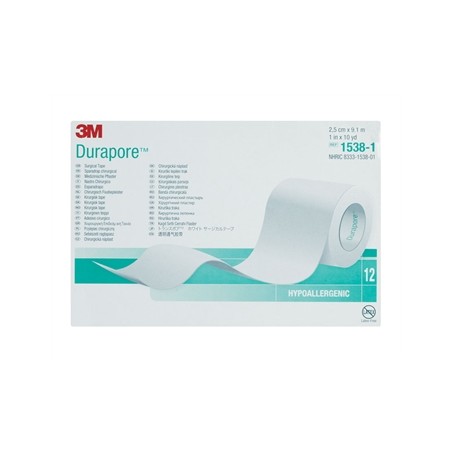 DURAPORE 3M - h 25 mm x 9,14 m