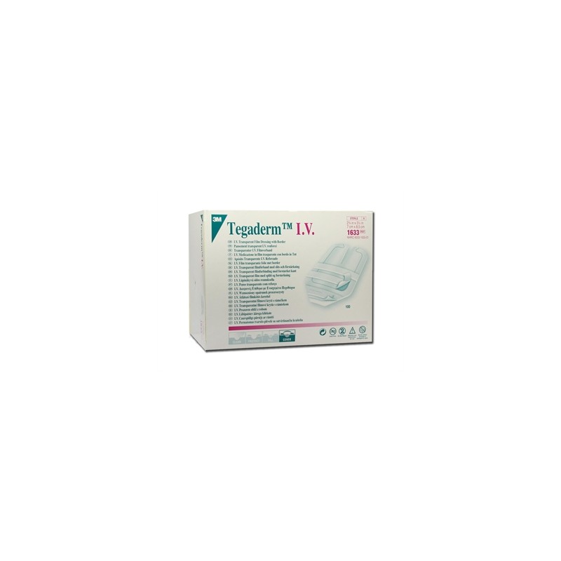 TEGADERM 3M I.V. STRIPS 7x8,5 cm