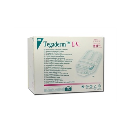 TEGADERM 3M I.V. STRIPS 7x8,5 cm
