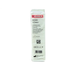 COMPRESSE GARZA COTONE - 5x5 cm - 16 veli - 10 pacchi da 100