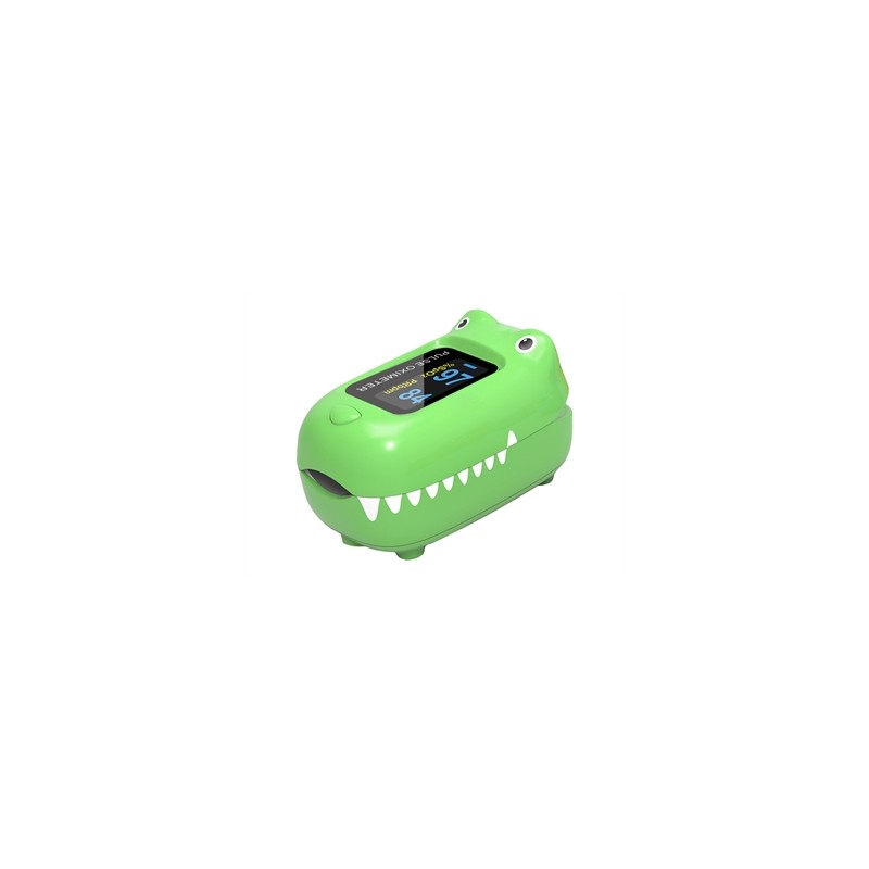 PULSOSSIMETRO PEDIATRICO OXY-0 - coccodrillo - GB,IT,ES,DE,GR,PL