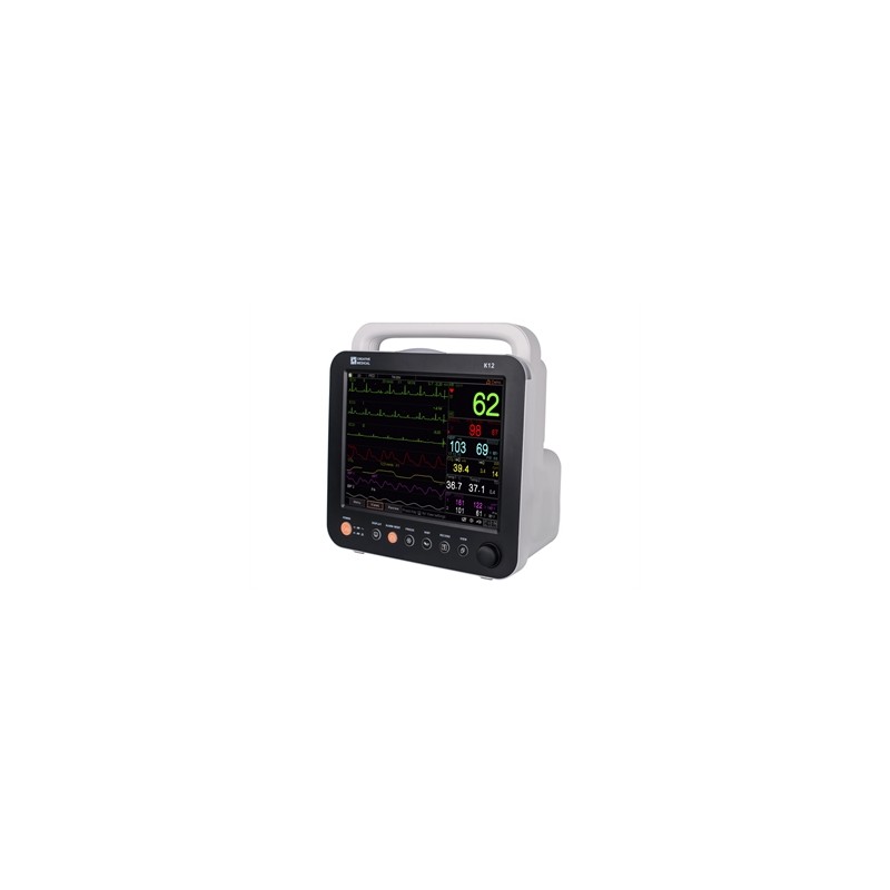 MONITOR MULTIPARAMETRICO GIMA K12 TOUCHSCREEN - ECG 5 derivazioni