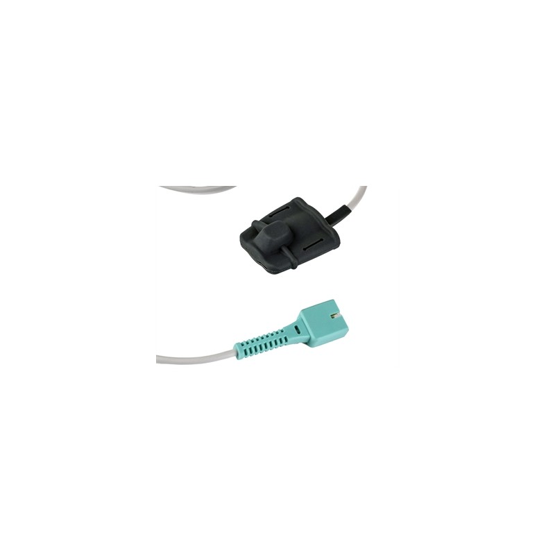 SENSORE SpO2 GOMMA (tipo D 0,9 m) per K12, K15 (necessita 35318) e Oxy 110 - adulti - optional