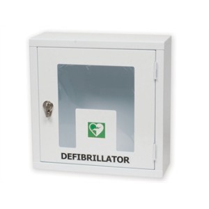 ARMADIETTO PER DEFIBRILLATORI CON ALLARME - uso interno