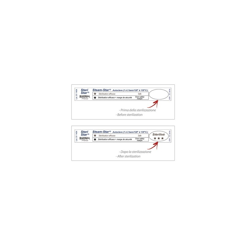 TEST AUTOCLAVE STEAM STAR