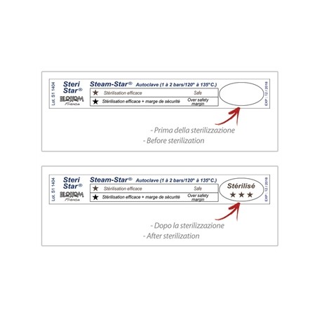 TEST AUTOCLAVE STEAM STAR