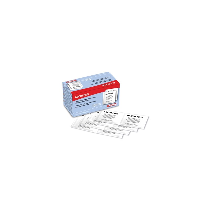 ALCOMED ALCOHOL PADS - scatola da 100 pads