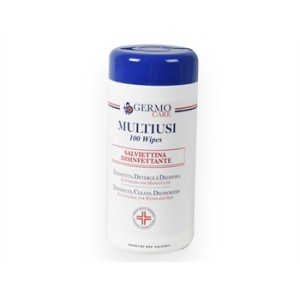 SALVIETTINE DISINFETTANTI - barattolo da 100 salviette