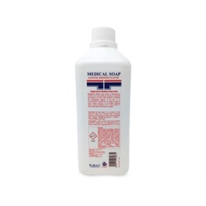 MEDICAL SOAP sapone disinfettante, flacone da 0,5 litri