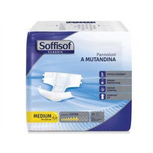 PANNOLONI SOFFISOF CLASSIC - incontinenza moderata - medio
