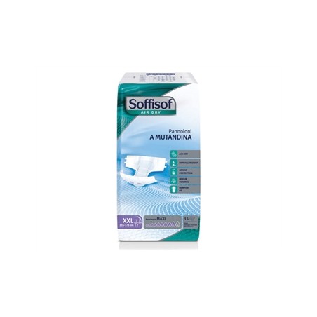 PANNOLONI SOFFISOF AIR DRY - incontinenza forte - XX-large