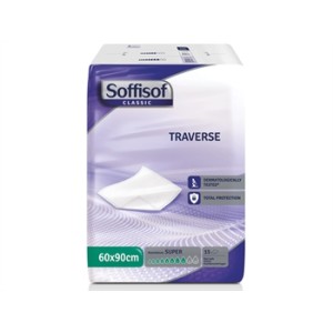 TRAVERSA LETTO ASSORBENTE SOFFISOF 60x90 cm - alta assorbenza