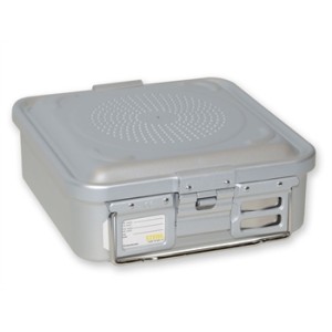 CONTAINER CON FILTRO piccolo h100 mm - grigio
