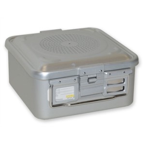 CONTAINER CON FILTRO piccolo h135 mm - grigio