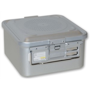CONTAINER CON FILTRO piccolo h150 mm - grigio