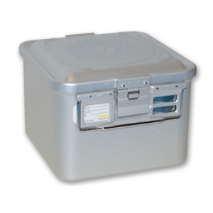 CONTAINER CON FILTRO piccolo h200 mm - grigio