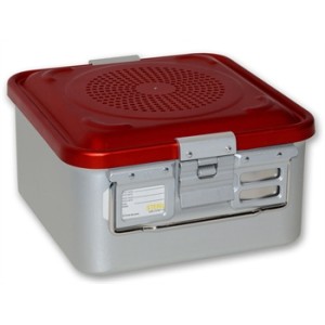 CONTAINER CON FILTRO piccolo h150 mm - rosso