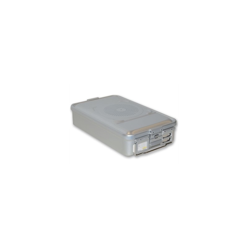 CONTAINER CON FILTRO medio h100 mm - grigio