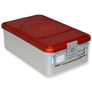 CONTAINER CON FILTRO medio h150 mm - rosso