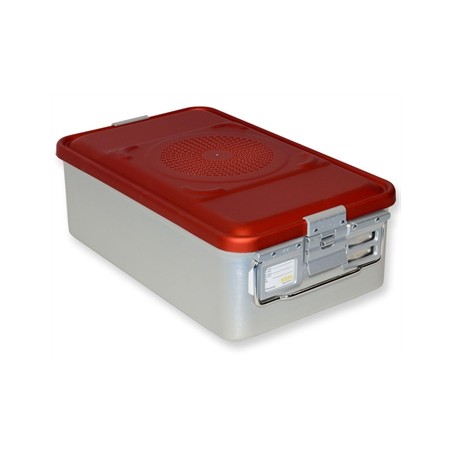CONTAINER CON FILTRO medio h150 mm - rosso