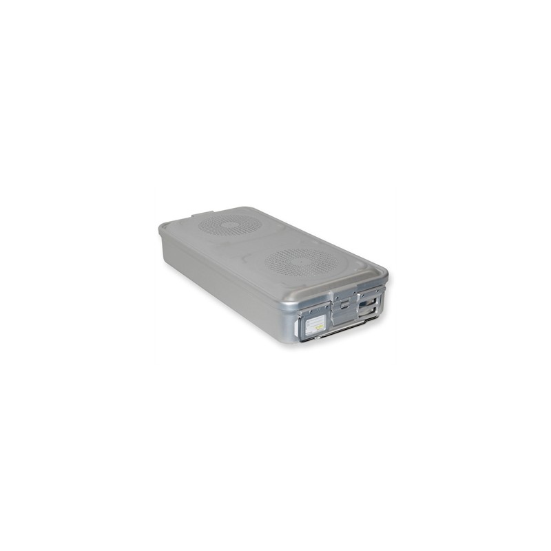 CONTAINER CON FILTRO grande h100 mm - grigio