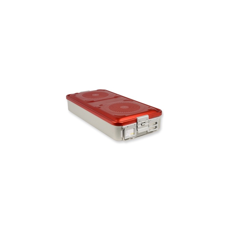 CONTAINER CON FILTRO grande h100 mm - rosso